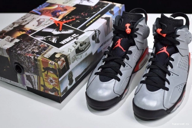 Reflective Air Jordan 6 CI4072-001 Infrared JSP 3M 0810